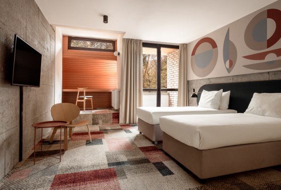 hotel ***** - Wzgórze Zamkowe - Zinar Castle, zabytkowa Baszta i Forest Hotel - Pokoje - zdjęcie 3