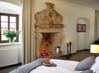 Uroczystko Siedem Stawów apartament z kominkiem