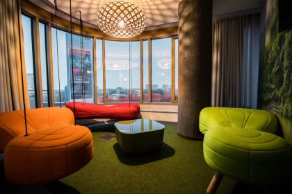 obiekt konferencyjny - Business Link Warszawa Zebra Tower - zdjęcie 3