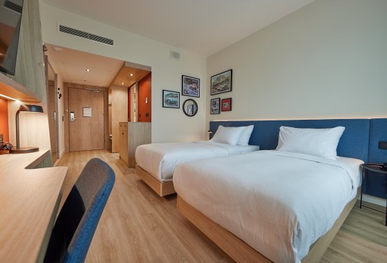 obiekt konferencyjny - Hampton by Hilton Poznań Swarzędz | HUBO Centrum Konferencyjne - Pokoje - zdjęcie 4