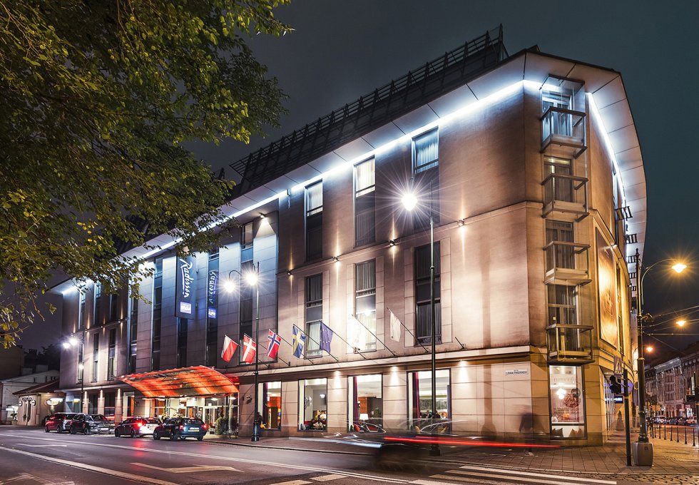 hotel ***** - Radisson Blu Hotel Kraków